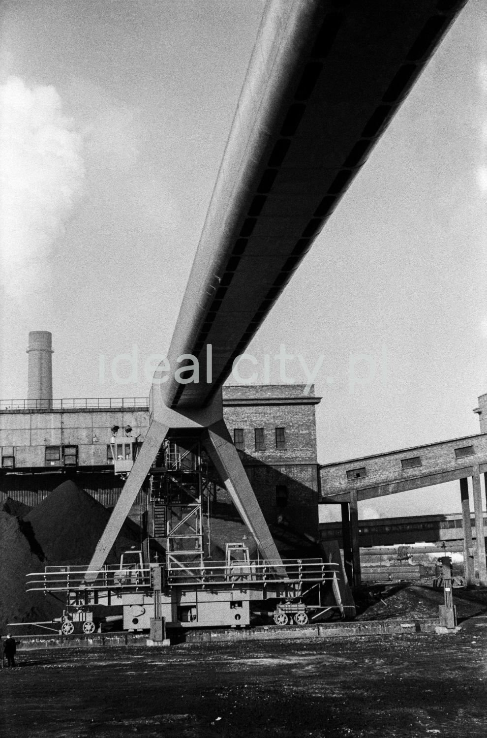 View of the factory installations.