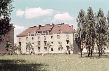 Wandy Estate. Late 1960s. Colour photography.

Osiedle Wandy, koniec lat 60. XX w. Fotografia barwna.

Photo by Wiktor Pental/idealcity.pl

