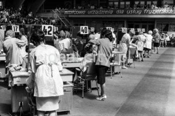 Festiwal mody, Hala Wisły, 1966r. Kraków

fot. Henryk Makarewicz/idealcity.pl

