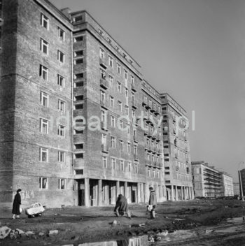 Residential blocks on the Słoneczne Estate. First half of the 1950s.

Bloki na Osiedlu Słonecznym, pierwsza połowa lat 50. XX w.

Photo by Wiktor Pental/idealcity.pl
