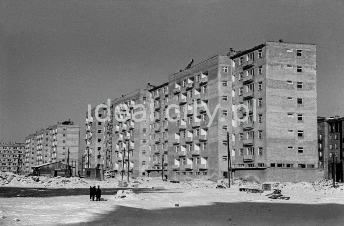Urocze Estate. Second half of the 1950s.

Zabudowa Osiedla Uroczego. Druga połowa lat 50. XX w.

Photo by Henryk Makarewicz/idealcity.pl
