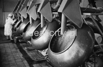 Production hall at the Polfa Pharmaceutical Company in Kraków. 1960s.

Hala produkcyjna Krakowskich Zakładów Farmaceutycznych 