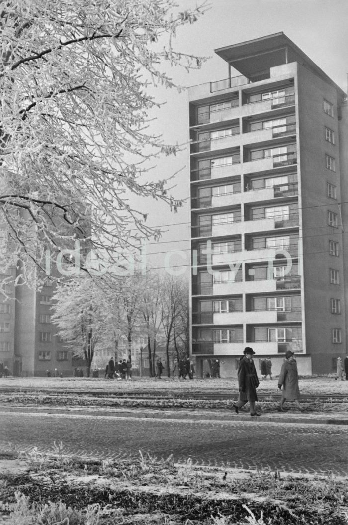 Residential buildings in Sector D, Kolorowe Estate. 

Bloki mieszkalne w sektorze D, Osiedle Kolorowe.

Photo by Henryk Makarewicz/idealcity.pl