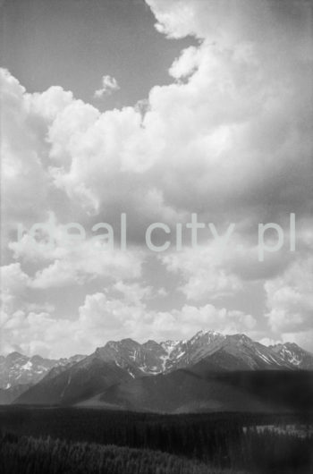 Widok na Tatry, lata 60. XXw.

fot. Henryk Makarewicz/idealcity.pl

